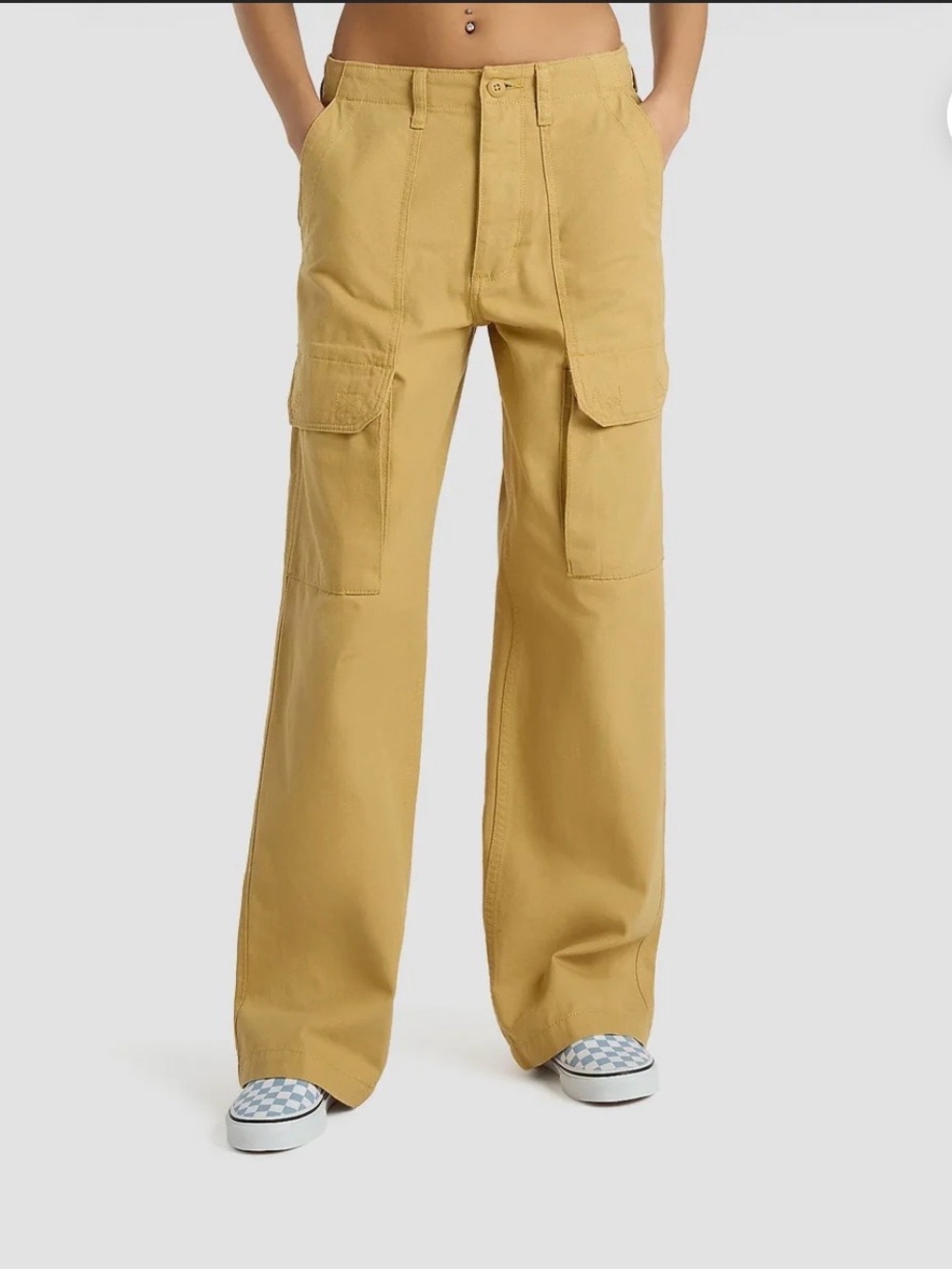 Vans Women's arroyo Wide-Leg Cargo Pants